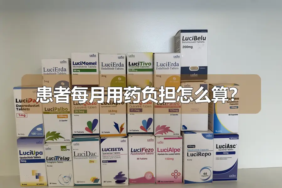 患者每月用药负担怎么算？